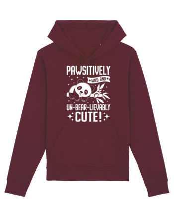 Pawsitively wild and un-bear-lievably cute! Burgundy