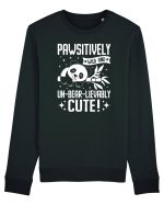 Pawsitively wild and un-bear-lievably cute! Bluză mânecă lungă Unisex Rise