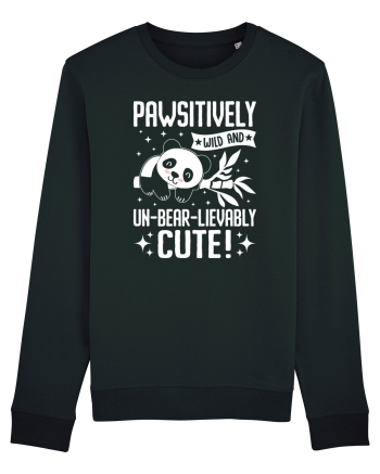 Pawsitively wild and un-bear-lievably cute! Black