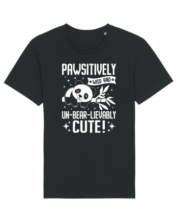 Pawsitively wild and un-bear-lievably cute! Black