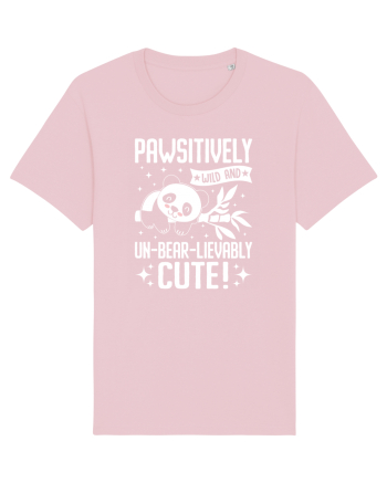 Pawsitively wild and un-bear-lievably cute! Cotton Pink