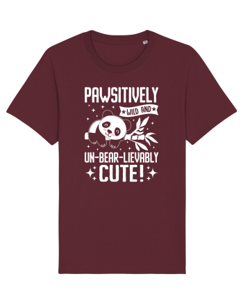 Pawsitively wild and un-bear-lievably cute! Burgundy