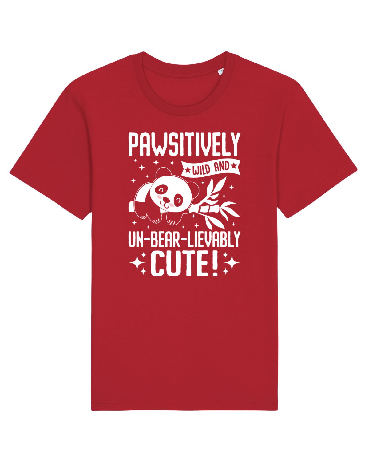 Tricou mânecă scurtă Unisex Rocker Red
