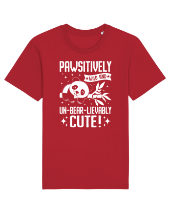 Pawsitively wild and un-bear-lievably cute! Red