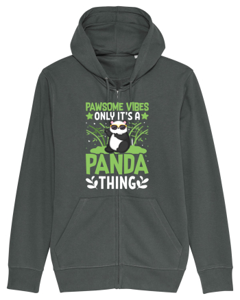 Pawsome vibes only it's a panda thing Anthracite