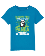 Pawsome vibes only it's a panda thing Tricou mânecă scurtă  Copii Mini Creator