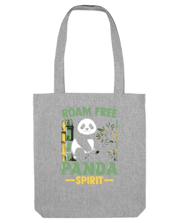 Roam free Panda spirit Heather Grey