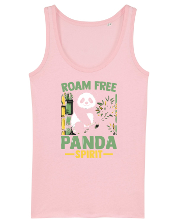Roam free Panda spirit Cotton Pink