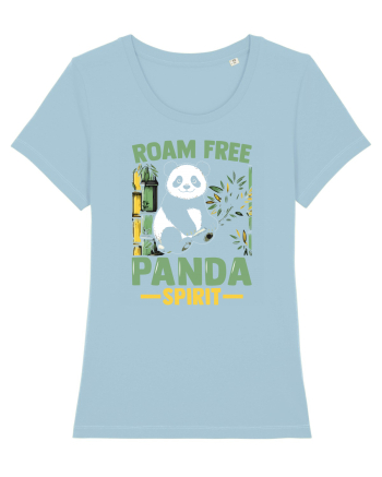 Roam free Panda spirit Sky Blue