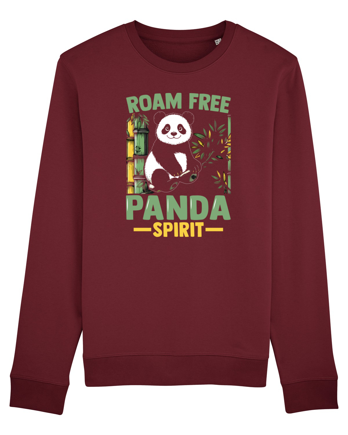 Bluză mânecă lungă Unisex Rise Burgundy