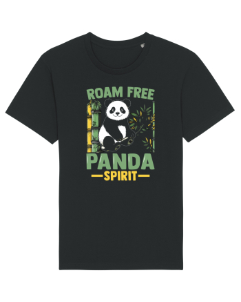 Roam free Panda spirit Black