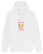 Girls Just Wanna Have Sun Hanorac cu fermoar Unisex Connector