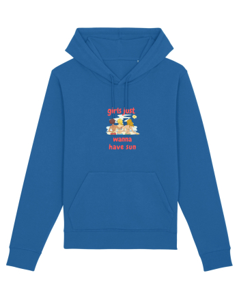 Girls Just Wanna Have Sun Royal Blue