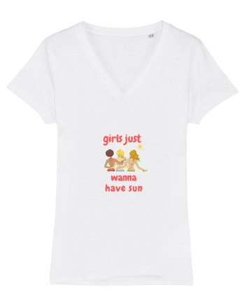 Girls Just Wanna Have Sun White