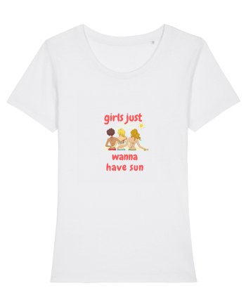 Girls Just Wanna Have Sun White