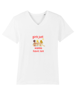 Girls Just Wanna Have Sun Tricou mânecă scurtă guler V Bărbat Presenter