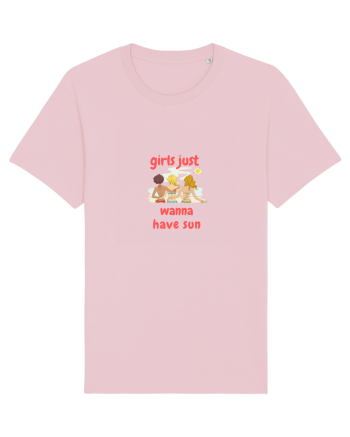 Girls Just Wanna Have Sun Cotton Pink