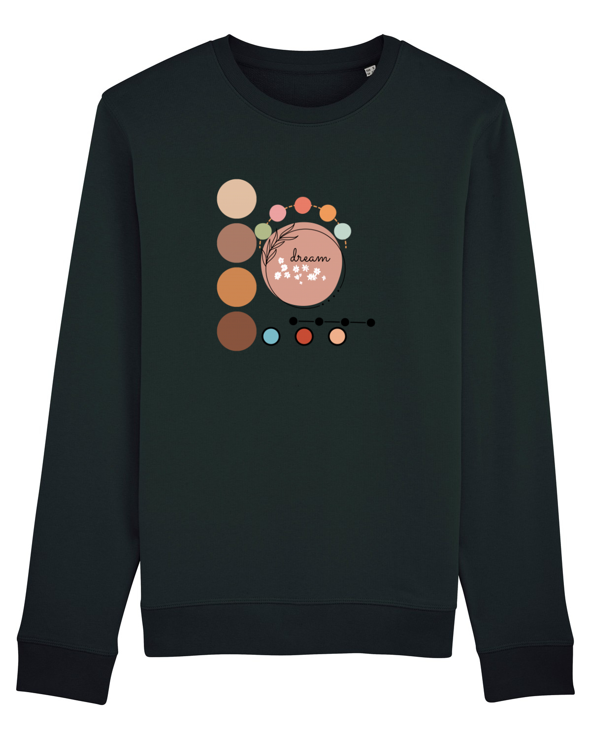 Bluză mânecă lungă Unisex Rise Black
