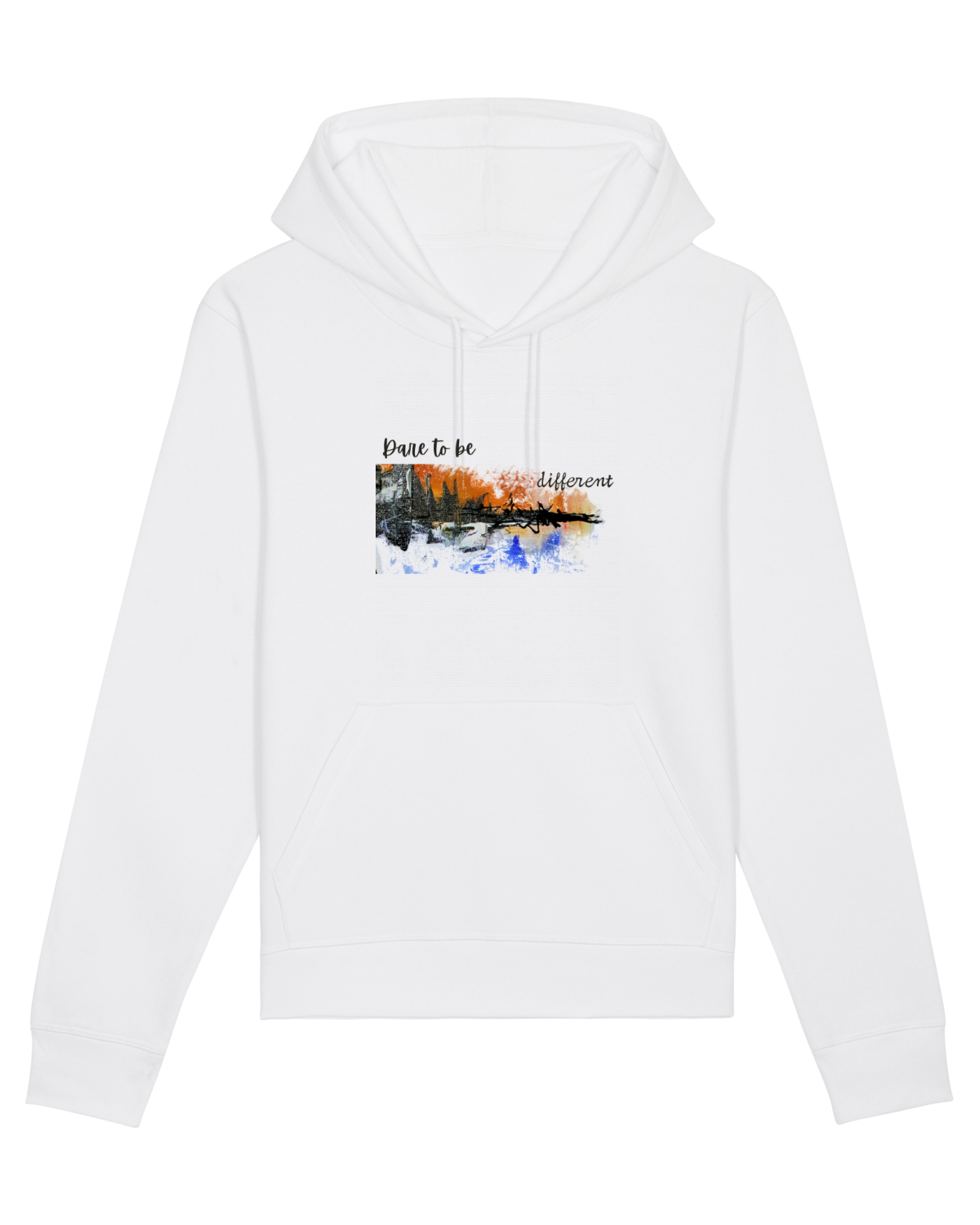 Hanorac Unisex Drummer White
