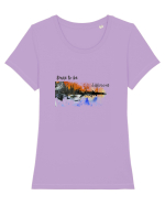 Dare To Be Different Tricou mânecă scurtă guler larg fitted Damă Expresser