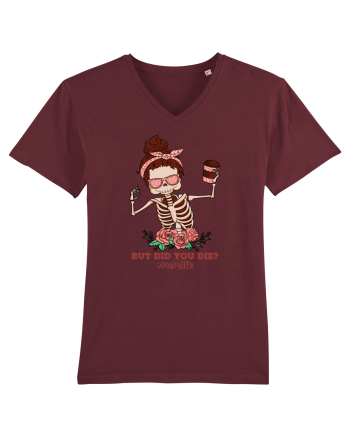 pentru mame moderne - But did you die Burgundy