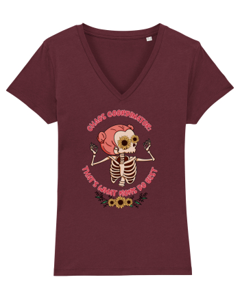 pentru mame moderne - Chaos coordinator Burgundy