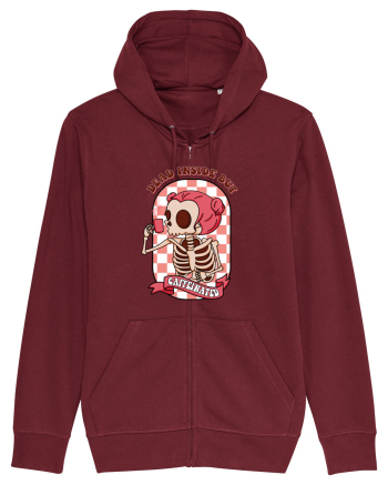 pentru mame moderne - Dead inside but caffeinated Burgundy