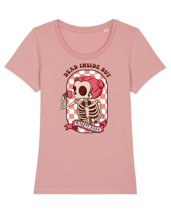 pentru mame moderne - Dead inside but caffeinated Canyon Pink