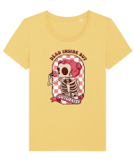 pentru mame moderne - Dead inside but caffeinated Tricou mânecă scurtă guler larg fitted Damă Expresser