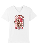 pentru mame moderne - Dead inside but caffeinated Tricou mânecă scurtă guler V Bărbat Presenter