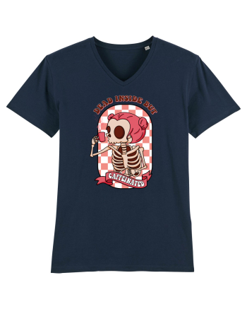 pentru mame moderne - Dead inside but caffeinated French Navy