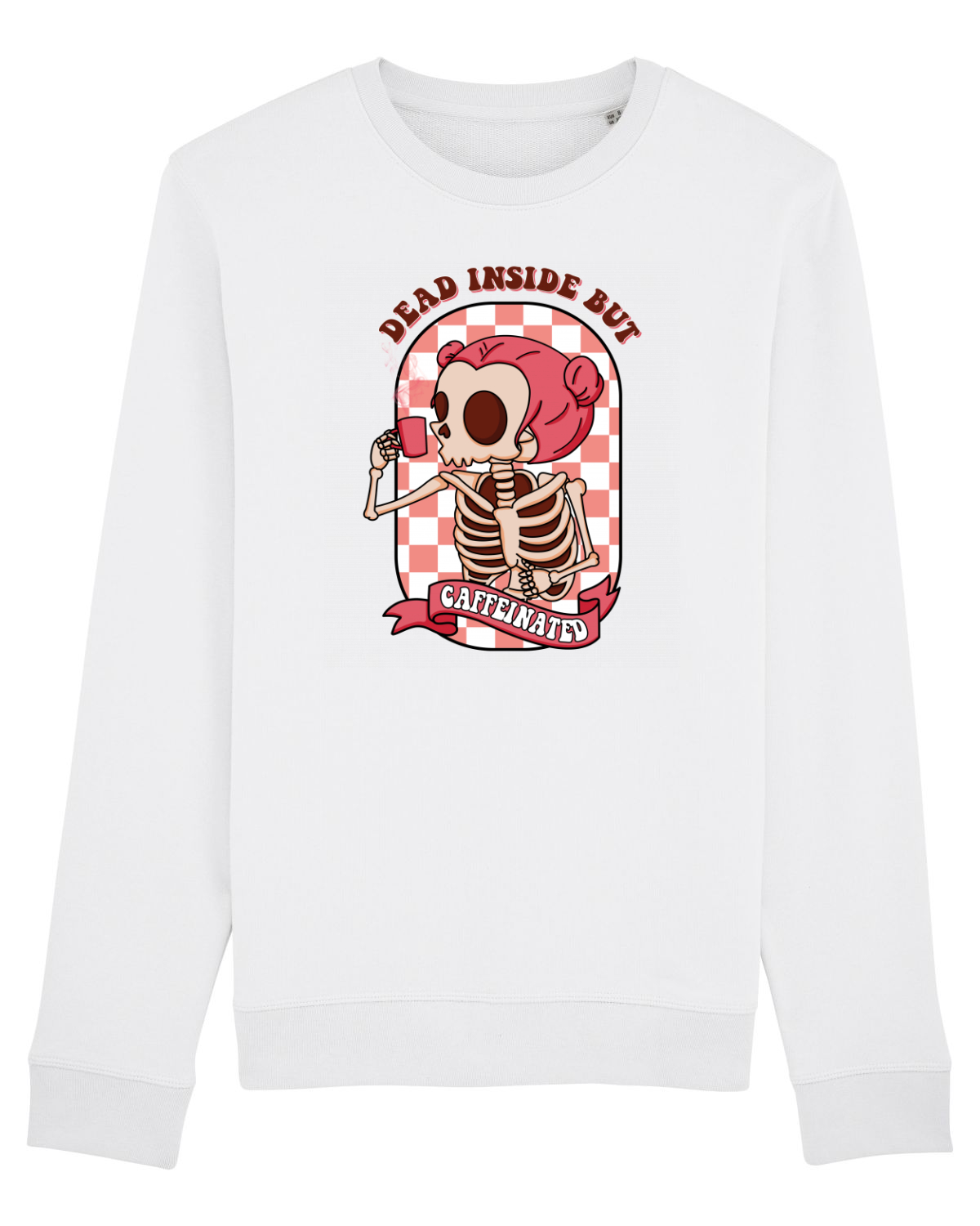 Bluză mânecă lungă Unisex Rise White