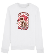 pentru mame moderne - Dead inside but caffeinated Bluză mânecă lungă Unisex Rise