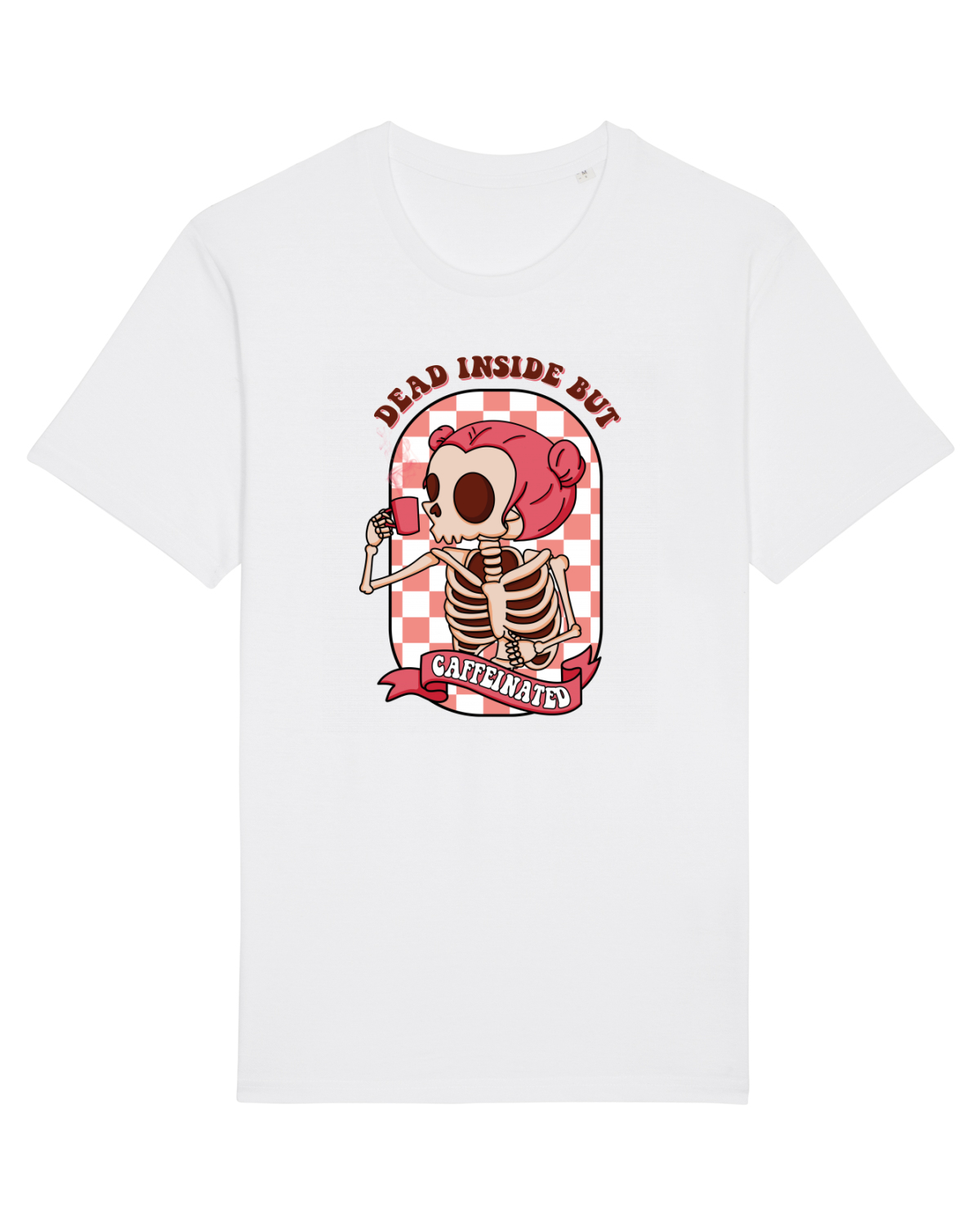 Tricou mânecă scurtă Unisex Rocker White
