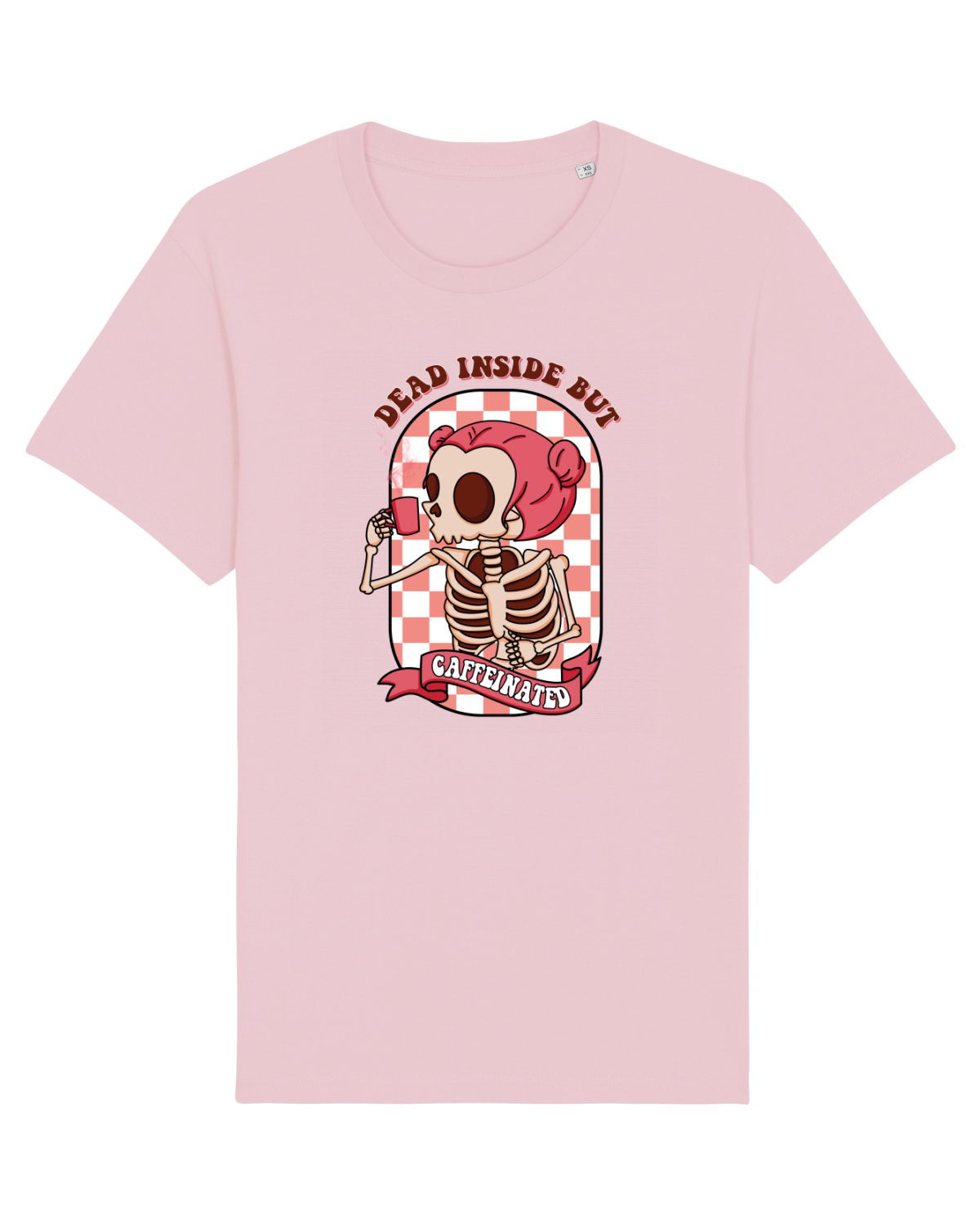 Tricou mânecă scurtă Unisex Rocker Cotton Pink