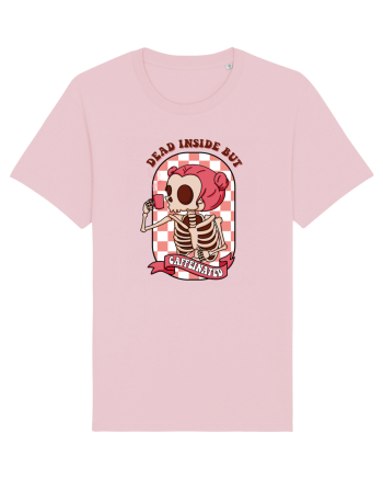 pentru mame moderne - Dead inside but caffeinated Cotton Pink