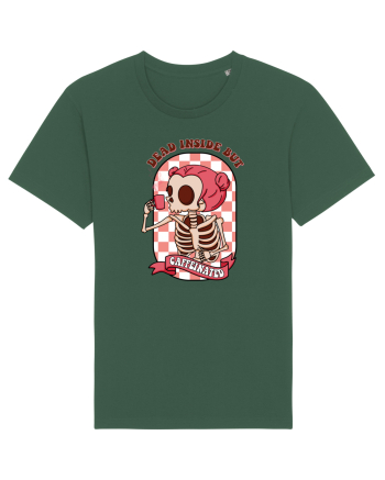 pentru mame moderne - Dead inside but caffeinated Bottle Green