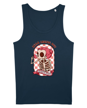 pentru mame moderne - Dead inside but caffeinated Navy