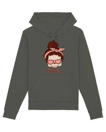 pentru mame moderne - Do not mess with mama Khaki
