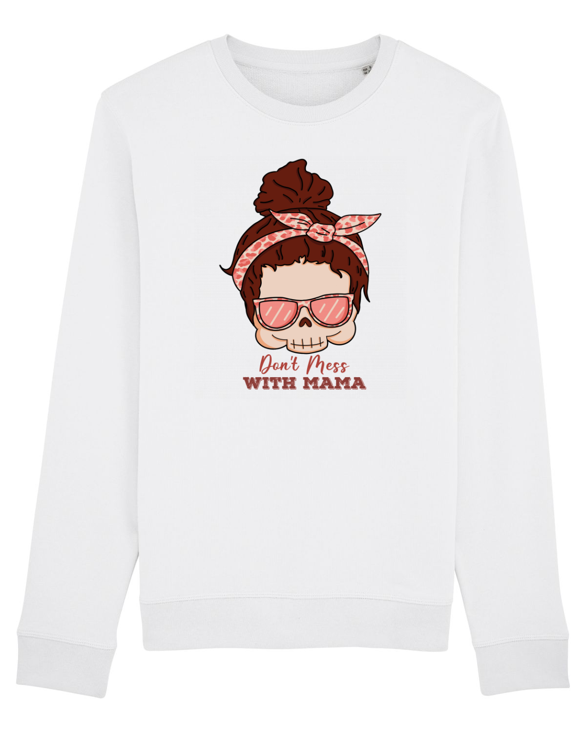 Bluză mânecă lungă Unisex Rise White