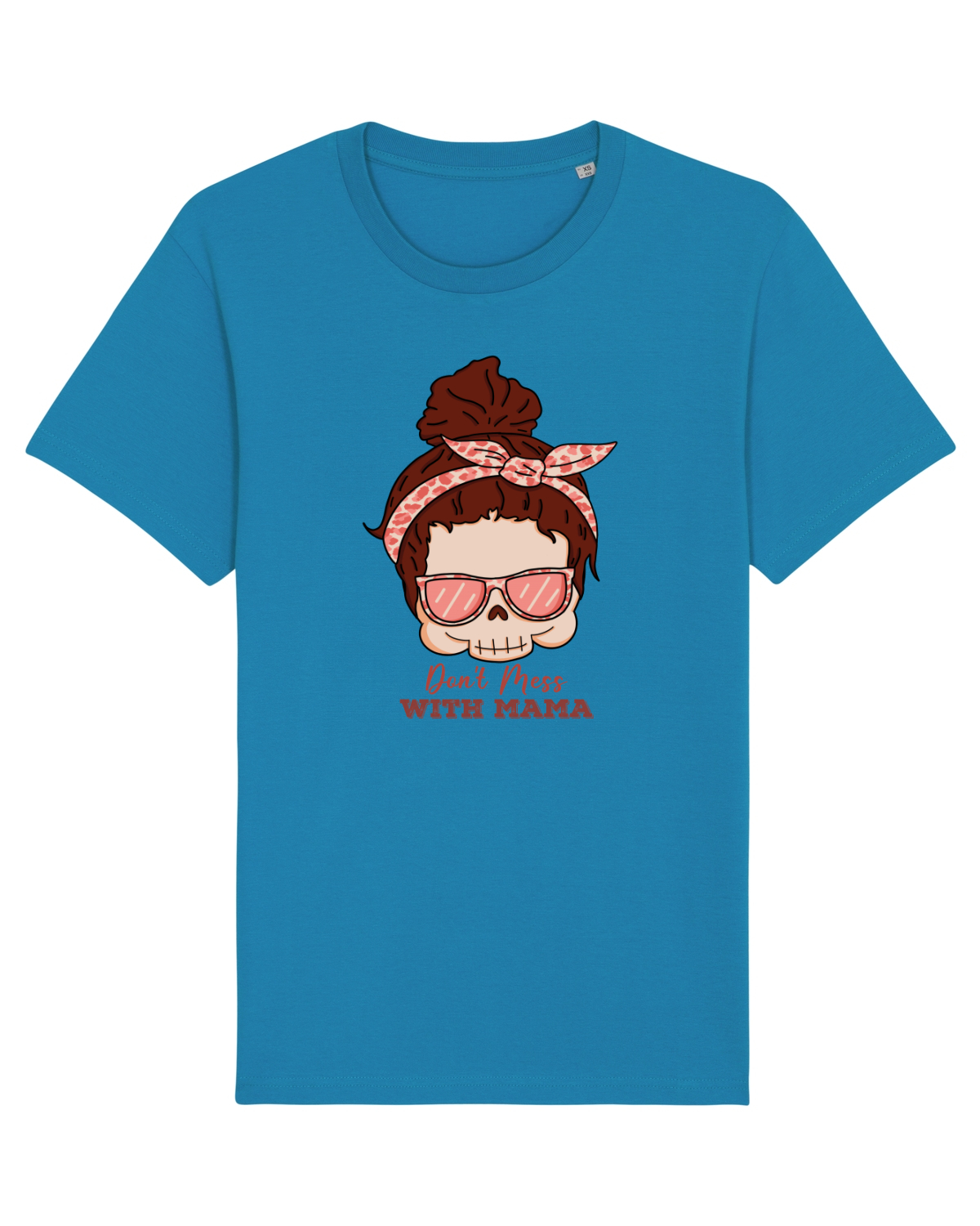 Tricou mânecă scurtă Unisex Rocker Azur