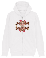 pentru mame moderne - Double mom Hanorac cu fermoar Unisex Connector