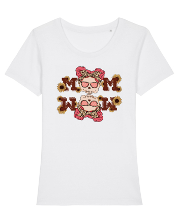 pentru mame moderne - Double mom White