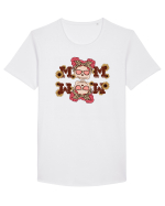 pentru mame moderne - Double mom Tricou mânecă scurtă guler larg Bărbat Skater