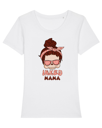 pentru mame moderne - Inked mama White