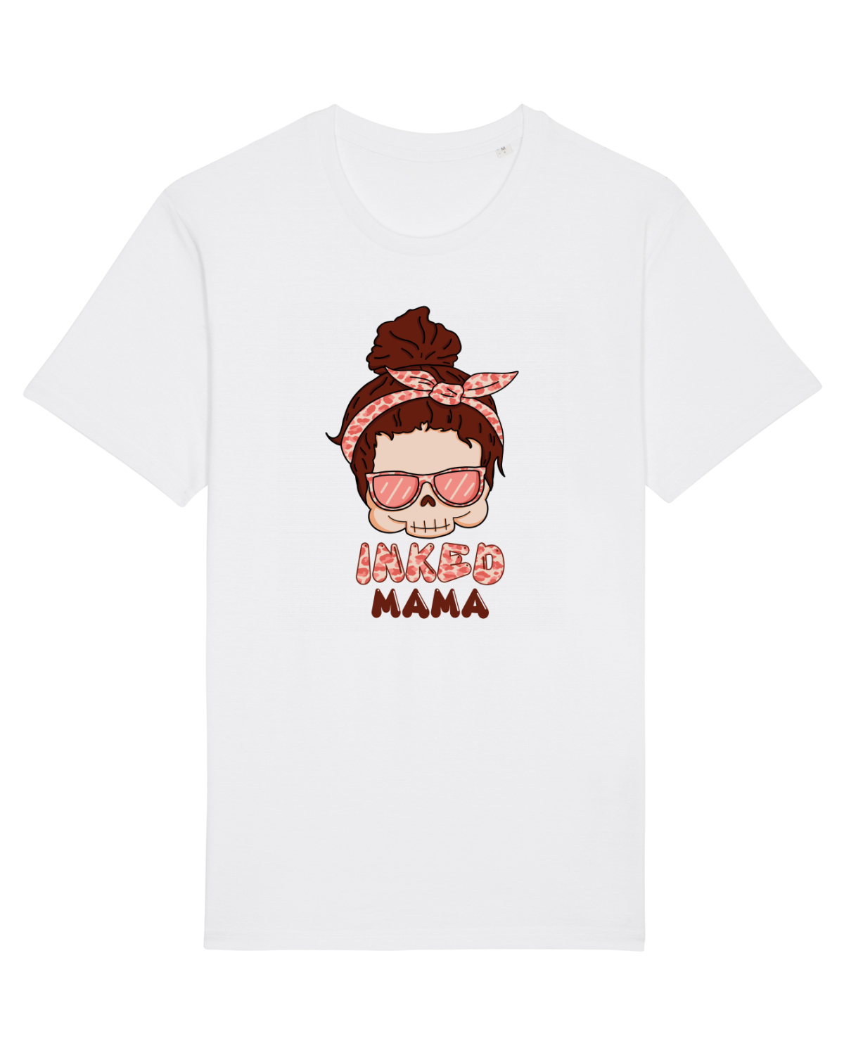 Tricou mânecă scurtă Unisex Rocker White
