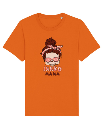 pentru mame moderne - Inked mama Bright Orange