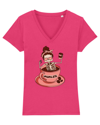 pentru mame moderne - Momlife in a sea of caffeine Raspberry