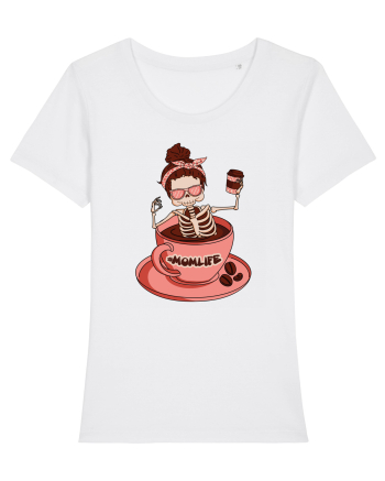pentru mame moderne - Momlife in a sea of caffeine White