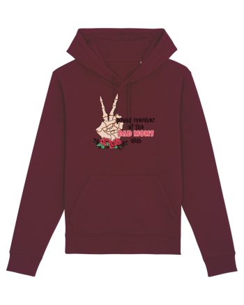 pentru mame moderne - Proud member of the bad moms club Burgundy